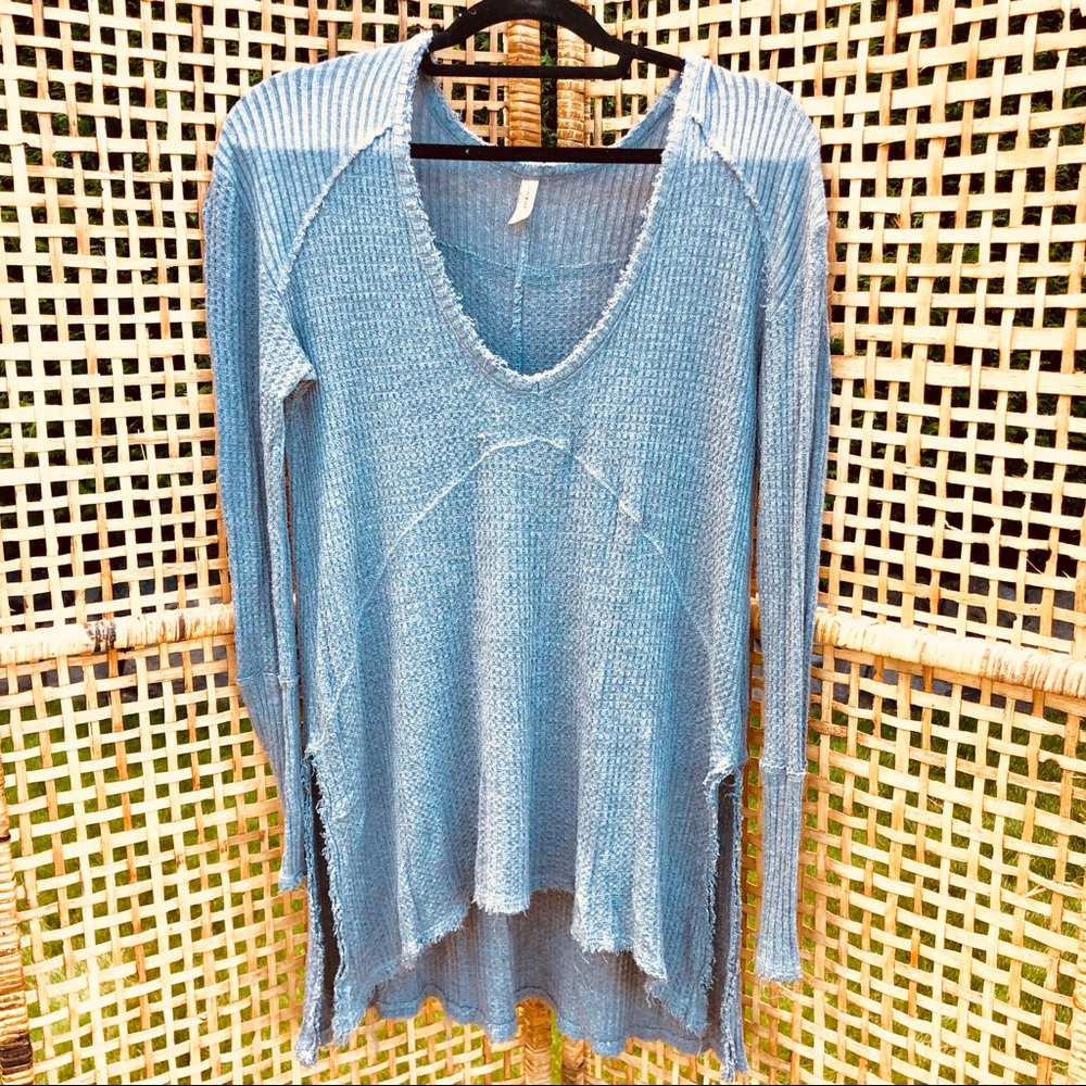 Free People Frayed Top